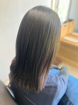オト(oto)&nbsp;黒髪ロング縮毛矯正ストレートスタイル髪質改善40代50代60代
