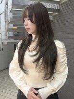 キーン 吉祥寺店(keen)&nbsp;【カネコ】ブリーチなしオリーブ×レイヤー