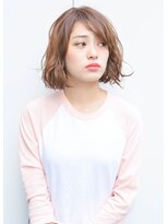 アシェット(assiette)&nbsp;assiette八尾裕一郎 似合わせボブ×ハイライトベージュ×ピンク