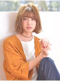 外国人風アンニュイボブ