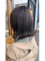 クルニエ(crenier)&nbsp;crenierで作るAラインボブ＠ダークグレージュ○