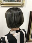 ☆立体感ハイライトショートボブ☆