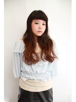 オーガニック アトリエ 大宮(organic+atelier)&nbsp;ロングヘアにデジタルパーマ+イルミナカラー+髪質改善×大宮