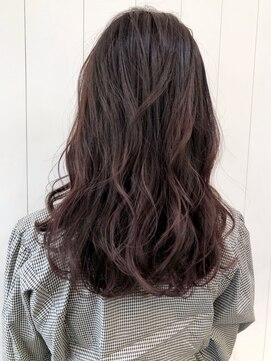 アイティー バイ アルバム 浦和店(IT by ALBUM) カシスロング_ココアブラウンフリンジウェーブ_ba273712