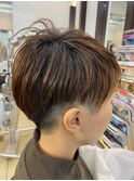 ハンサムショートかりあげ#ツーブロック#メンズライク#くびれ