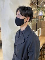 ナチュラルツーブロトランクスヘアー
