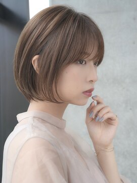 エインアンリー 表参道(AIN.ANLY.) 前髪あり大人ショートボブ20代30代40代【AIN.表参道】川原大地