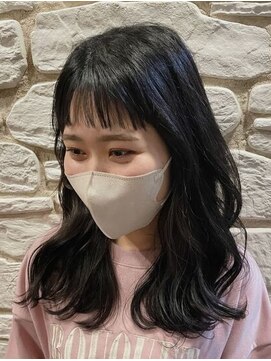 ノイ(neu) ダークスモーキーグレー【静岡/髪質改善/デザインカラー】