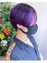トーク 伊丹本店(TAL'KE) TAL'KE/ショート×ポイントパープル_952