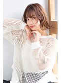 【Totia梅田】外ハネボブ×ヘーゼルベージュ