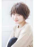 ふわっと無造作ショートボブ