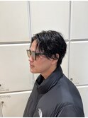 センターパート×ウルフ育成