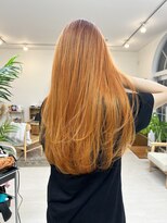 ウッドベル(wood belle)&nbsp;ローレイヤーカット×オレンジ