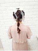ポニーアレンジ/ヘアセット/ヘアメイク/渋谷/表参道/外苑前/東京