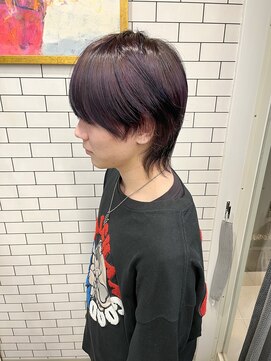 リール(THE RIRE.) *THE  RIRE.  ラベンダーカラー×メンズウルフ*