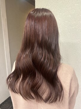 アジールヘア 所沢プロペ通り店(agir hair) ピンクブラウンイメチェン似合わせカット所沢練馬ひばりヶ丘