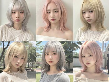 ルノン シェリー(LUNON cheliy)の写真/《カラー比率90%》ツヤと潤いを与える髪質補修カラー&透明感カラーで魅力的な自分に