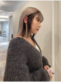 20代 30代 40代 インナーカラーレイヤーボブショートボブ