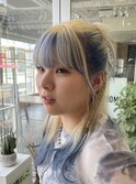 ダブルカラー/韓国/ブリーチ/ハイトーンカラー/ブロンド