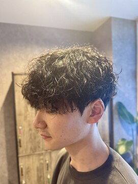 シック(chic.) 波巻きパーマ/メンズ曲がる縮毛矯正/曲がる縮毛矯正/髪質改善