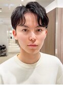 簡単スタイリングニュアンスパーマスパイキーショート