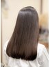 【うねり、広がりを解決　ツヤのある美髪に】　縮毛矯正＋カット