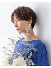 ボヌールヘアー(BONHEUR hair) 柔らかフォルムのフェミニンショート