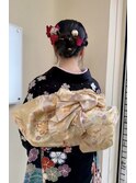 振袖 ヘアセット