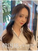韓国風パーマ｜デジタルパーマ｜コテ巻き風パーマ｜韓国ヘア