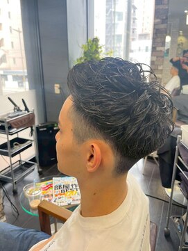 ヘアーメイク ロージー 北18条店(HAIR MAKE ROSY) 緩めツイストスパイラルパーマ波巻きパーマメンズパーマ20代30代