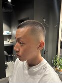 坊主スキンフェード