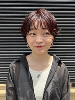 レターバイノベル(letter by novel)&nbsp;ゆるふわパーマボブ外ハネボブレイヤーボブレイヤーウルフ