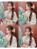 ファンド 千葉(fand)&nbsp;編みおろし/ヘアセット/ヘアアレンジ/夏/千葉/MANAMI