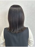 美髪＊透明感グレージュ＊ふんわり外ハネセミ＊Zina札幌大通
