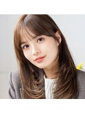【monde】マロンベージュ×レイヤーカット