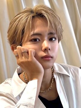 ナチュラル 渋谷(NATURAL) ラウンドマッシュ/縮毛矯正/ダブルカラー/フェザーパーマ