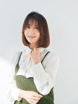 エトル バイ コムマティス 恵比寿駅前店(etre by comme Matisse)&nbsp;小顔カット×透明感カラー[恵比寿駅/髪質改善/オリーブグレー]