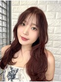 クラゲヘアー/小顔に見せるヘア/ココアベージュ/三鷹