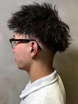 ディスイズバーバーサード(THIS IS BARBER 3rd)&nbsp;ツイストスパイラル スパイキーショート 刈り上げ ツーブロック