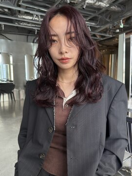 スクリーン(SCREEN) 黒髪カタログ/クラゲヘアー/オリーブグレー/三ノ宮