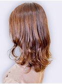 冬のうるツヤ◎髪質改善艶髪カラー×シアーベージュ