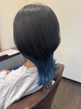 ジールサンク(Zeal N°5) インナーカラー☆ブルー