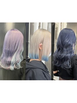 【梅田駅3分】今しかできないヘアスタイルを★インナーカラーやフェイスフレーミングもお任せ！SNS映えも◎