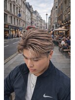 ジュール メンズ 大分(Joule men's)&nbsp;フェザーパーマ/ブリーチ/バレイヤージュ/[大分駅]