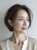 ハートテンセカンド 武蔵新城店(HEART2nd) 着物ヘア/大人ガーリー/ダークアッシュ/似合わせカット/武蔵新城