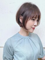 モリオ フロム ロンドン 成増店&nbsp;【morio成増 セリザワ】ショートボブ ワンカールパーマ