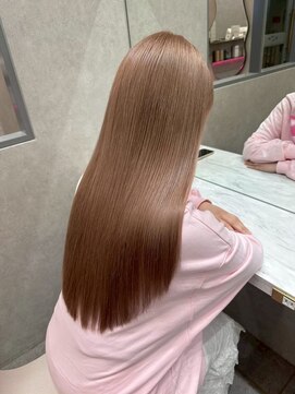 ロンドブルーム 天神大名店(Lond Bloom) ブリーチなしカラー/ベージュ/ブラウンカラー/福岡/10代20代30代