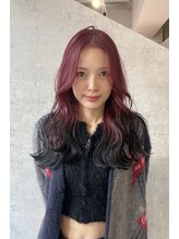 トリムバイエンヴィ(tlim by ENVY) エンドカラーブラック/ピンクとブラックの相性◎