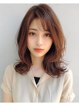 顔周りレイヤーカットで小顔ヘア[松戸/松戸駅/髪質改善]