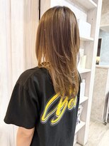 キャアリー(Caary)&nbsp;福山市美容院Caaryレイヤーロング レイヤーウルフ 20代30代